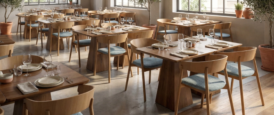 come arredare un ristorante moderno
